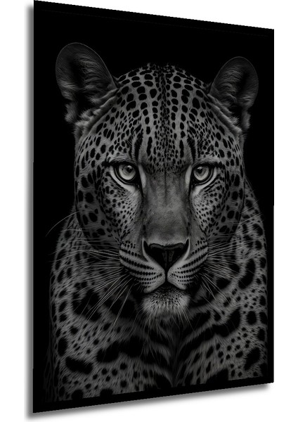 Çerçeve Görünümlü Leopar Asaleti Dekoratif Ahşap Mdf Ev Duvar Tablo Dikdörtgen Ev Duvar Tablo modelleri