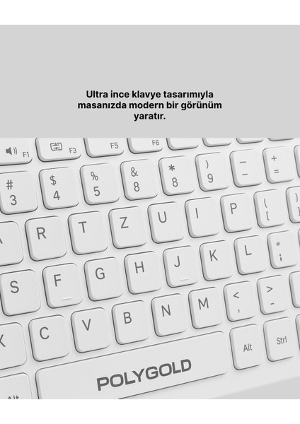 Techmrt Ofis ve Ev Kullanımı Için Kablosuz Klavye Fare Seti - Ergonomik ve Pratik modelleri