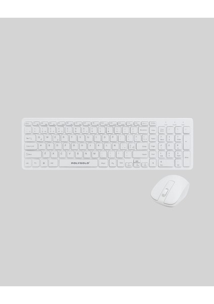 Techmrt Ofis ve Ev Kullanımı Için Kablosuz Klavye Fare Seti - Ergonomik ve Pratik indirimleri