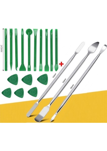 Çok Amaçlı Bilgisayar Tv Notebook Laptop Tablet Telefon Vs 19'lu Metal Plastik Pena Yardımcı Sökme Açma Aparatı SETI06