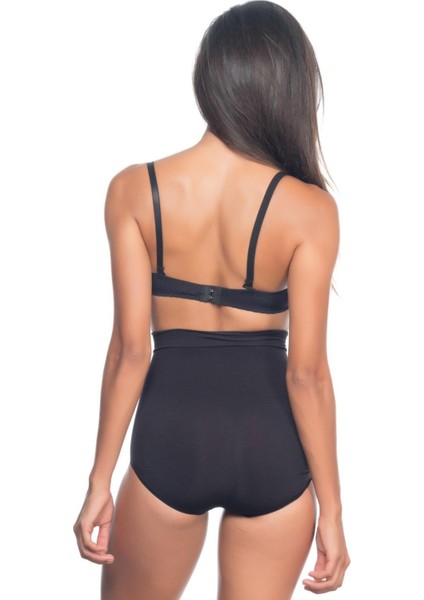 Siyah Mı Emay 2057 Yüksek Bel Masajlı Slip Korse modelleri