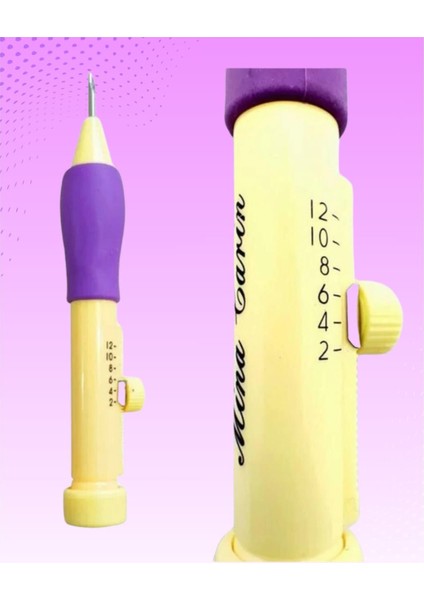 Punch Mina Carin Orjinal Iğne Seti/3 Farklı Iğne ve 2 Adet Iplik Geçirme Aparatı fırsatları