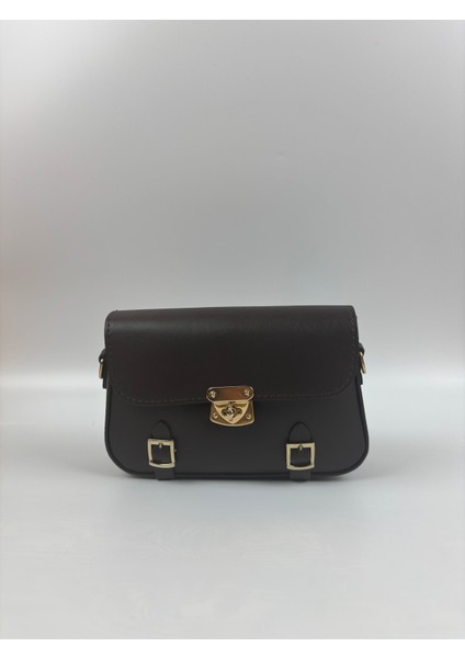 Kadın Suni Deri Siyah Tokalı Retro Mini Boy El ve Omuz Çantası indirimleri