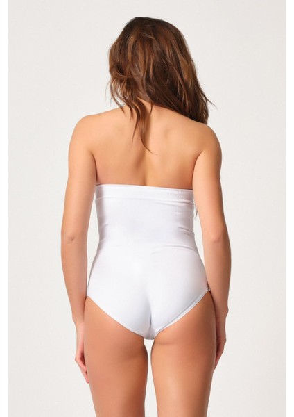 Beyaz Mı Emay 2088 Önden Agraflı Slip Korse modelleri