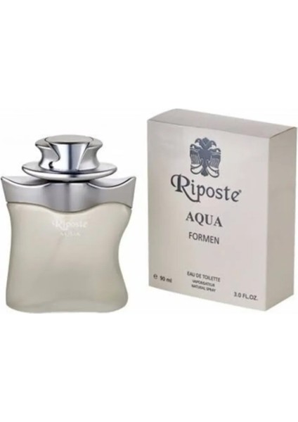 Riposte 24 Saat Etkili Erkek Parfüm - Aqua - For Men 90 ml