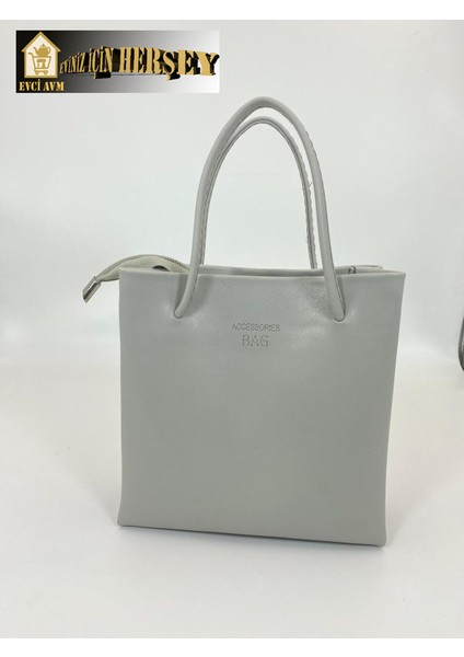 Evci Yazılı Tote Çanta modelleri