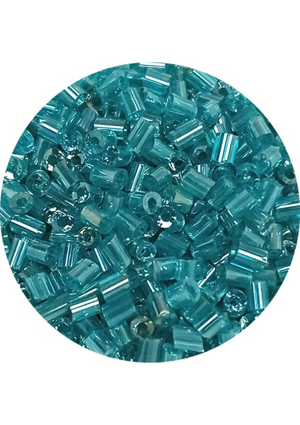Kesme Cam Boncuk 2mm - 20 Gram - Şeffaf Turkuaz -BNC316 fiyatları