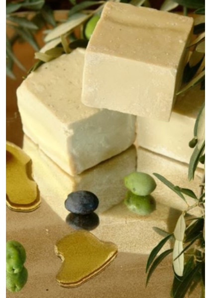 Zeytinyağı Sabunu Hatay El Yapımı %100 Organik Doğal Yeşil Sabun 1 Kalıp 130 Gram fiyatları