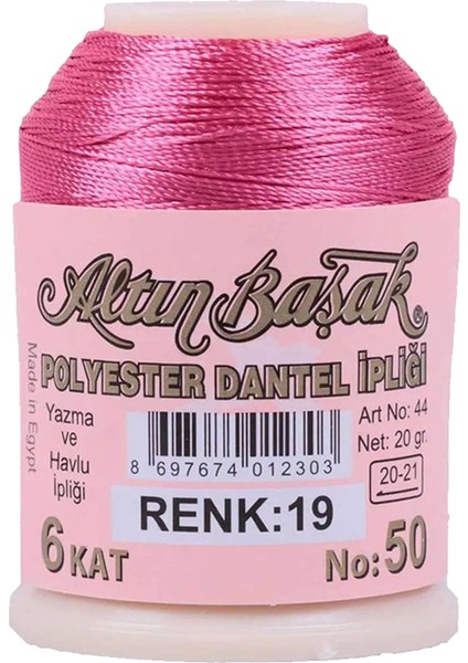 Altınbaşak Oya ve Dantel Ipi 20 gr - Royaleks - No: 019