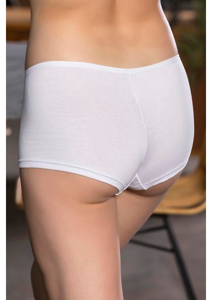 Pamuklu Boxer Külot (Karışık) Siyah-Beyaz-Ten (MGP2963) fırsatları