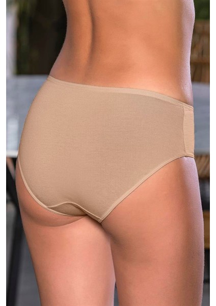 Pamuklu Yüksek Bel Slip Külot Ten (MGP2966) fiyatları