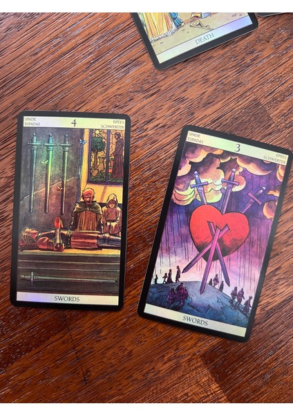 Tarot Of The New Vision 78 Adet Renkli Tarot Kartı Seti-Kartlar ve Tanıtım Kitapçığı fırsatları