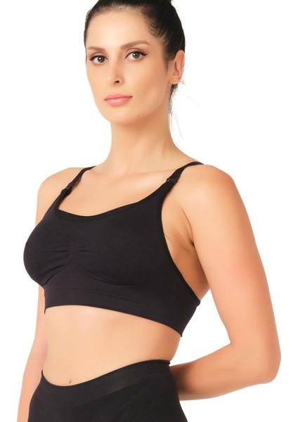 Siyah Mı Emay 5320 Agraflı Emzirme Sütyen fiyatları