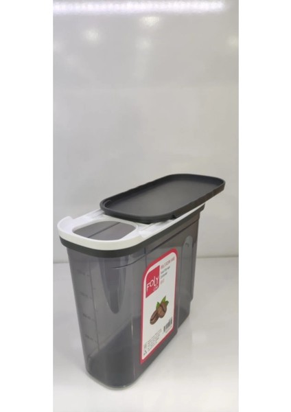 1.8 Litre Poly Erzak Saklama Kabı Kızaklı Kapak ROYALEKS-BNM-0650 modelleri