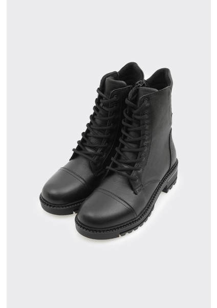 Hakiki Deri Bağcıklı Kadın Bot fiyatları