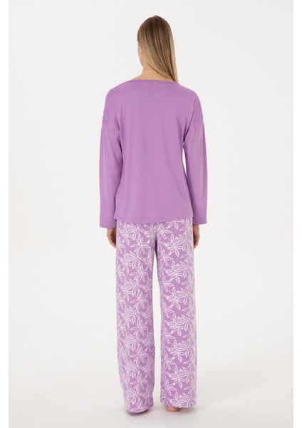 Kadın Orkide Pijama Takım 50318941-VR221 indirimleri