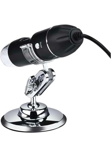 USB Dijital Mikroskop Kamera | 1600X Büyütme | LED Işıklı| Bilgisayar ve Telefon Uyumlu