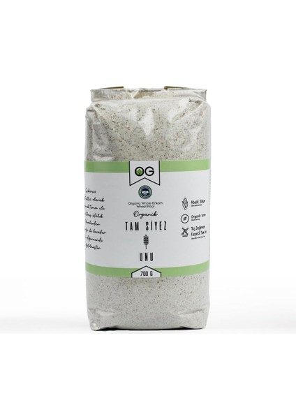 Og Organik Tam Siyez Unu 700 gr