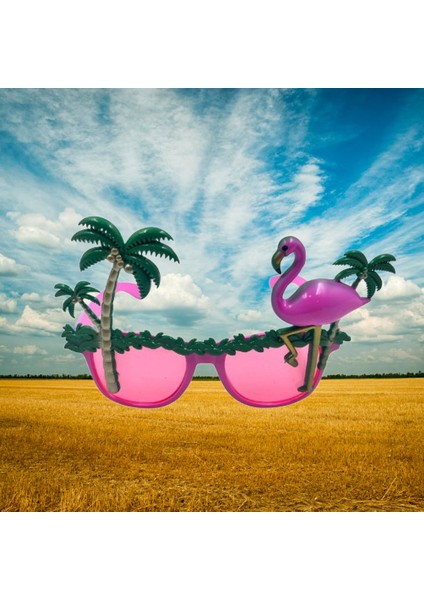 Parti Gözlükleri Lüx Flamingo Modelli Eğlenceli ve Şık Parti Aksesuarı fiyatları