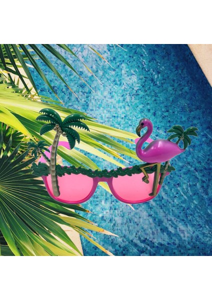 Parti Gözlükleri Lüx Flamingo Modelli Eğlenceli ve Şık Parti Aksesuarı modelleri