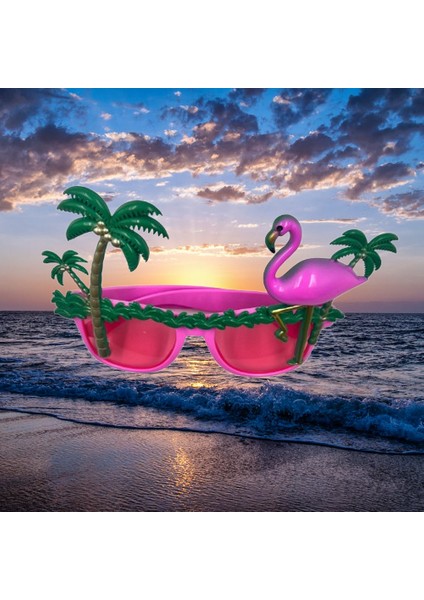 Parti Gözlükleri Lüx Flamingo Modelli Eğlenceli ve Şık Parti Aksesuarı fırsatları