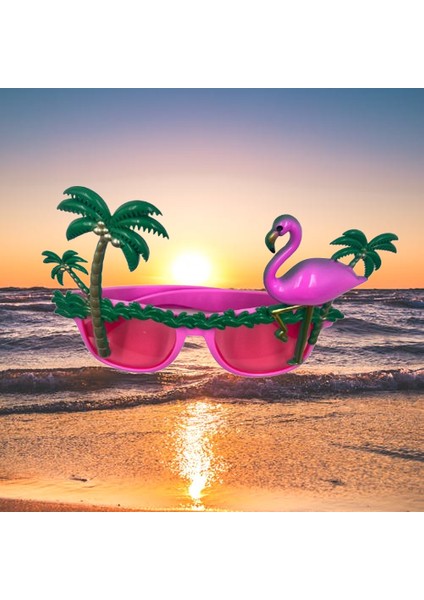 Parti Gözlükleri Lüx Flamingo Modelli Eğlenceli ve Şık Parti Aksesuarı indirimleri