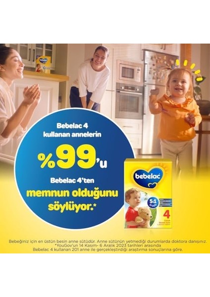 Bebelac 4 Çocuk Devam Sütü 400 G 1 Yaş+ modelleri