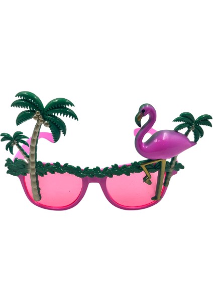 Parti Gözlükleri Lüx Flamingo Modelli Eğlenceli ve Şık Parti Aksesuarı