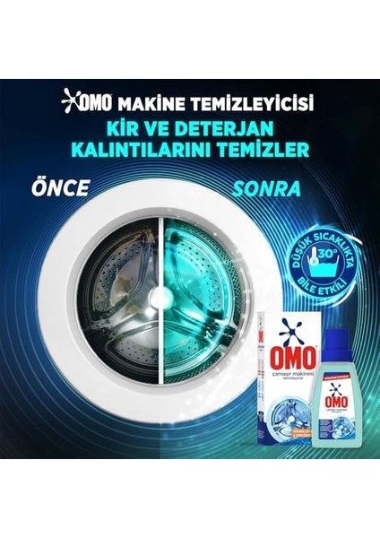 Omo Çamaşır Makinesi Temizleyicisi Çam Esintisi 200 ml