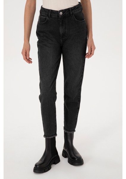 Kadın Siyah Pantolon (Jean) 50316576-DN0027 fiyatları