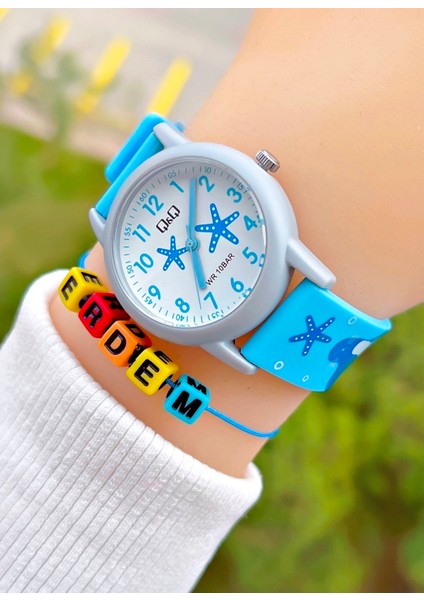 Silikon Kordonlu 10 Atm Su Geçirmez Erkek Çocuk Kol Saati Kişiye Özel Hediye Isimli Bileklik modelleri