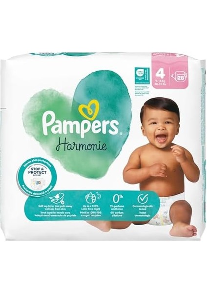 Pampers Prima Harmonie Bebek Bezi Ikiz Paket 4 Beden 28 Adet