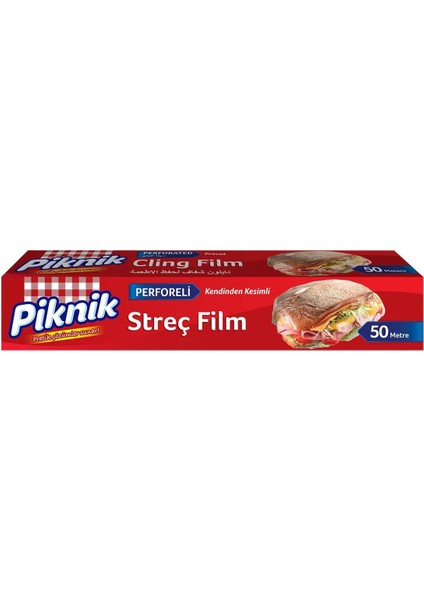 Piknik Perforeli Streç Film 50 M
