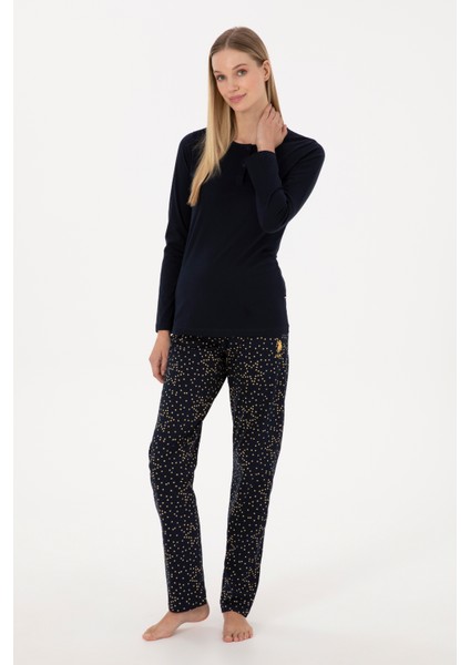 Kadın Lacivert Pijama Takım 50318931-VR033