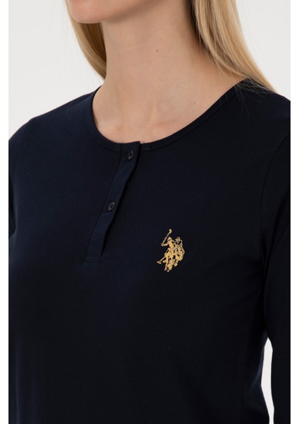 Kadın Lacivert Pijama Takım 50318931-VR033