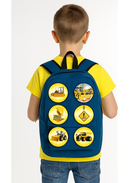 Lisanslı Yaka Çanta Rozeti Inşaat 6lı fiyatları