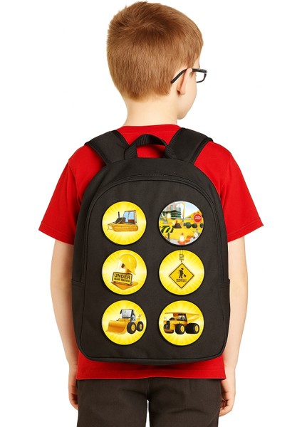 Lisanslı Yaka Çanta Rozeti Inşaat 6lı fırsatları