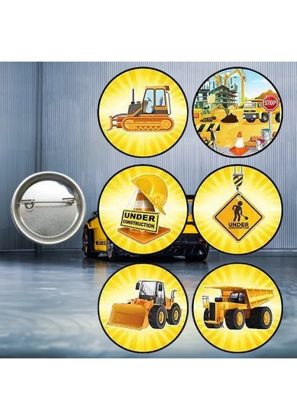 Lisanslı Yaka Çanta Rozeti Inşaat 6lı indirimleri