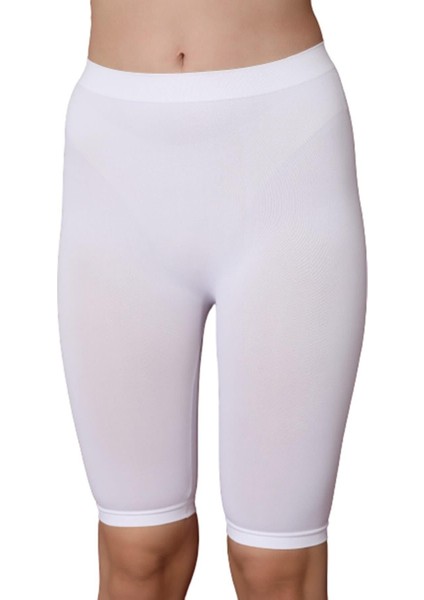 Beyaz Mı Emay 3856 Soft Kapri Tayt