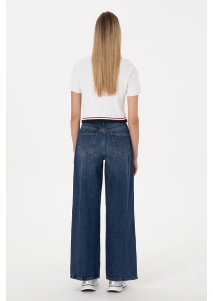 Kadın Mavi Pantolon (Jean) 50316578-DN0022 fırsatları