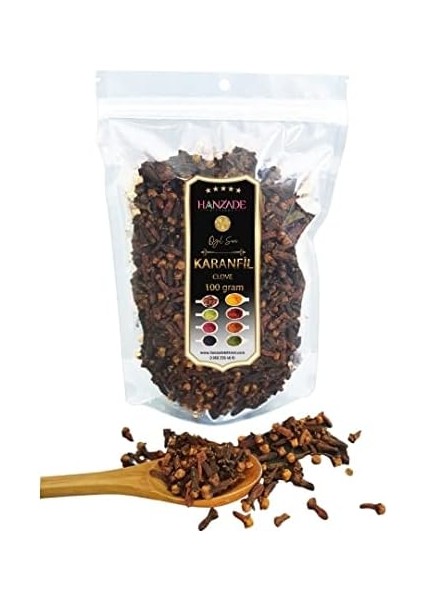 Hanzade Bitkisel Karanfil Tane Iri Taneli 100 gr