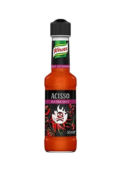 Knorr Acısso Extra Hot Acı Biber Sosu 52 gr