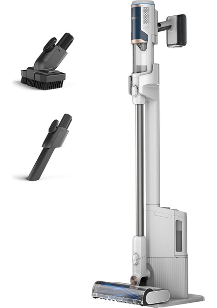 Powervac 5.0 | 30 Gün Hazneli Otomatik Boşaltmalı Şarjlı Dikey Süpürge | 2.7 kg Ultra Hafif