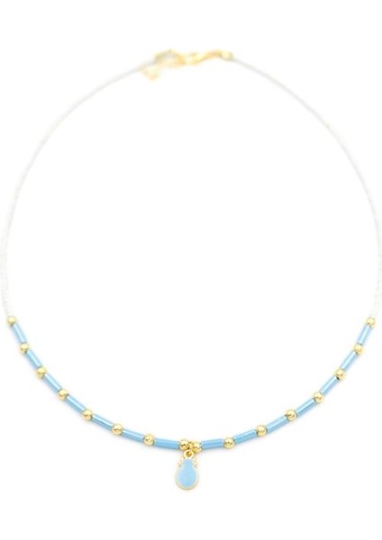 Boncuk Ananas Kolye - Beyaz fiyatları