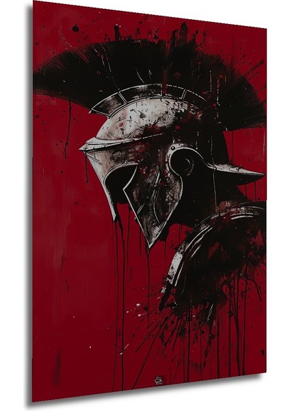 Spartan Savaşçı Ahşap Mdf Dekoratif Ev/işyeri Duvar Tablo Dikdörtgen Ev/işyeri Duvar Tablo modelleri