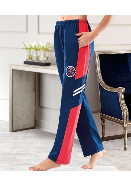 Derya Kurşun Lastikli Uzun Kadın Eşofman 0541