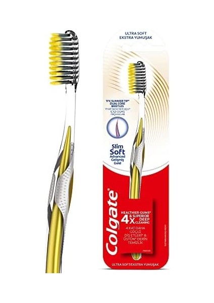 Colgate Mikro Ince Gelişmiş Gold Derin Temizlik Ekstra Yumuşak Diş Fırçası modelleri