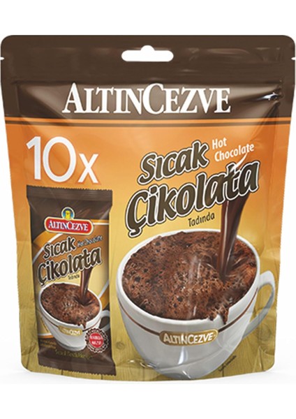 Altıncezve Sıcak Çikolata Tek Içimlik 10 x 19 gr