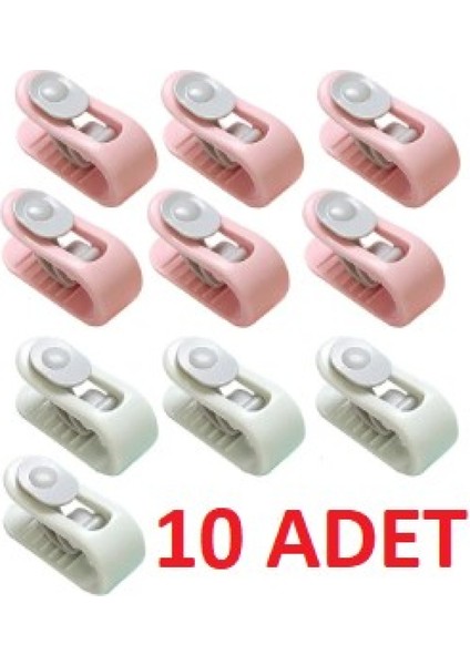 Mandallı Yorgan Sabitleme Klipsi 10 Adet (4915)