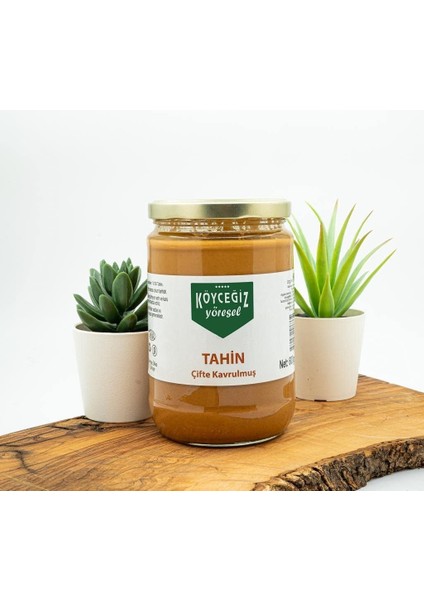 Köyceğiz Yöresel Çifte Kavrulmuş Tahin 600 G Cam